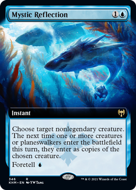 Mystic Reflection (Variant) - Kaldheim Spoiler