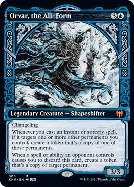 Orvar, the All-Form (Variant) - Kaldheim Spoiler