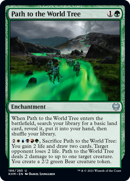 Path to the World Tree - Kaldheim Spoiler