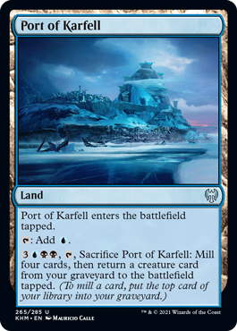 Port of Karfell - Kaldheim Spoiler