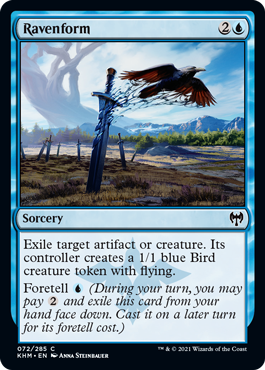 Ravenform - Kaldheim Spoiler