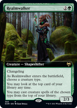 Realmwalker (Variant) - Kaldheim Spoiler