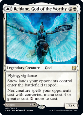 Reidane, God of the Worthy - Kaldheim Spoiler