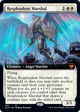 Resplendent Marshal (Variant) - Kaldheim Spoiler