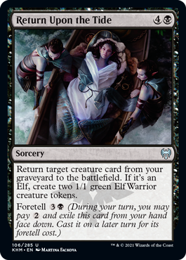 Return Upon the Tide - Kaldheim Spoiler