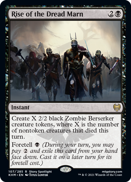 Rise of the Dread Marn - Kaldheim Spoiler