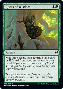 Roots of Wisdom - Kaldheim Spoiler