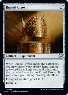 Runed Crown - Kaldheim Spoiler