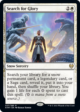 Search for Glory - Kaldheim Spoiler