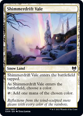 Shimmerdrift Vale - Kaldheim Spoiler