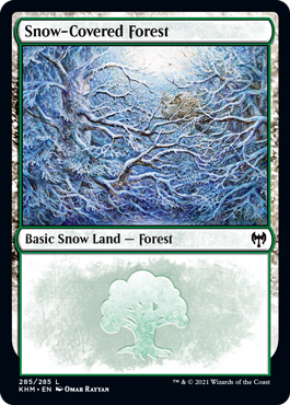 Snow-Covered Forest 2 - Kaldheim Spoiler