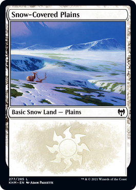 Snow-Covered Plains 2 - Kaldheim Spoiler