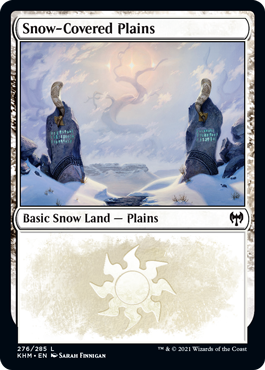 Snow-Covered Plains - Kaldheim Spoiler