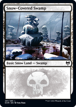 Snow-Covered Swamp 2 - Kaldheim Spoiler