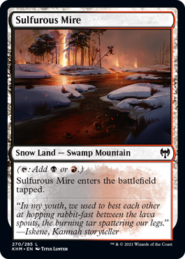 Sulfurous Mire - Kaldheim Spoiler