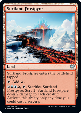 Surtland Frostpyre - Kaldheim Spoiler