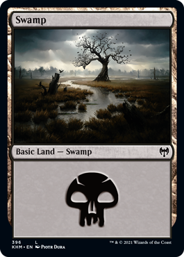 Swamp (Variant) - Kaldheim Spoiler