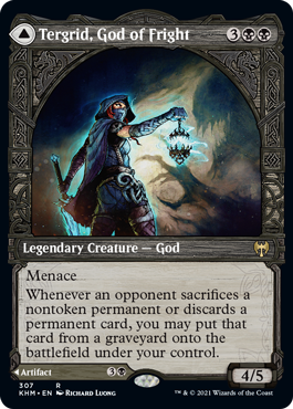 Tergrid, God of Fright (Variant) - Kaldheim Spoiler