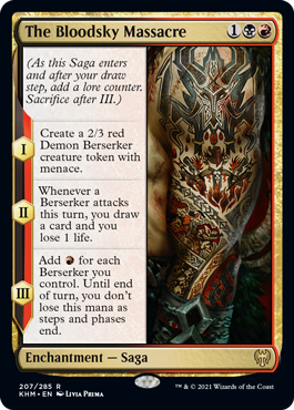 The Bloodsky Massacre - Kaldheim Spoiler