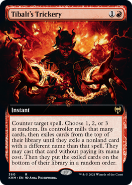 Tibalt's Trickery (Variant) 1 - Kaldheim Spoiler