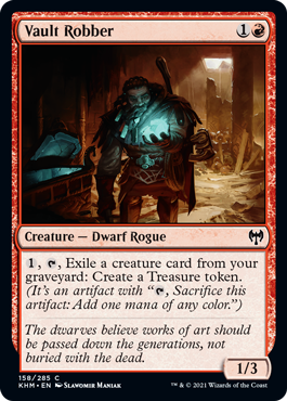 Vault Robber - Kaldheim Spoiler