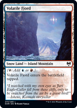 Volatile Fjord - Kaldheim Spoiler