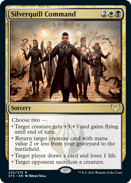 Silverquill Command - Strixhaven Spoiler