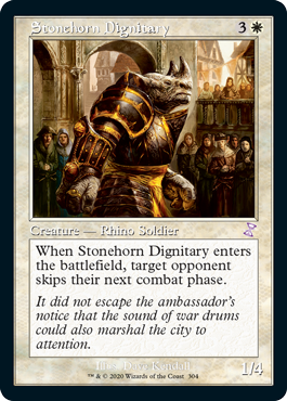 Stonehorn Dignitary - Time Spiral Remastered Spoiler