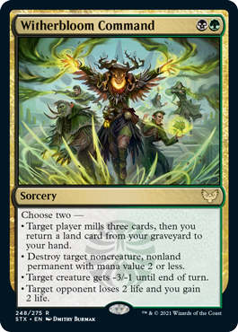 Witherbloom Command - Strixhaven Spoiler