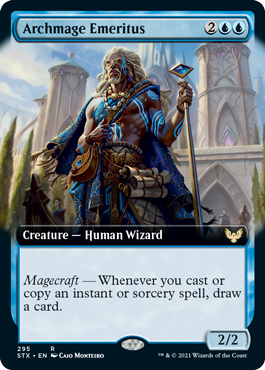 Archmage Emeritus (Variant) - Strixhaven Spoiler