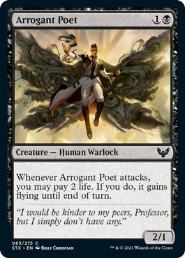 Arrogant Poet - Strixhaven Spoiler