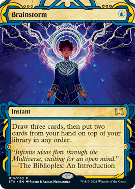 Brainstorm (Variant) - Strixhaven Spoiler