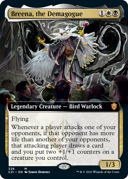 Breena, the Demagogue (Variant) - Strixhaven Spoiler