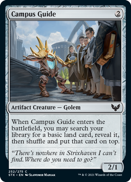 Campus Guide - Strixhaven Spoiler