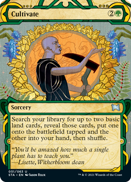 Cultivate (Variant) - Strixhaven Spoiler