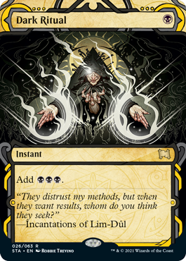 Dark Ritual (Variant) - Strixhaven Spoiler