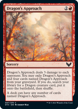 Dragon's Approach - Strixhaven Spoiler