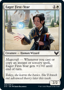Eager First-Year - Strixhaven Spoiler