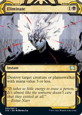 Eliminate (Variant) - Strixhaven Spoiler