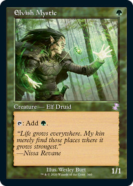 Elvish Mystic - Time Spiral Remastered Spoiler