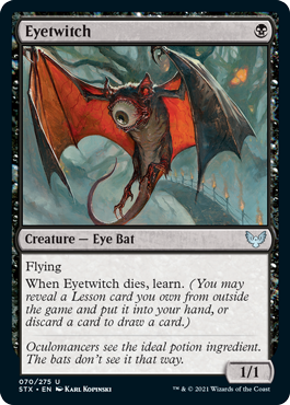 Eyetwitch - Strixhaven Spoiler