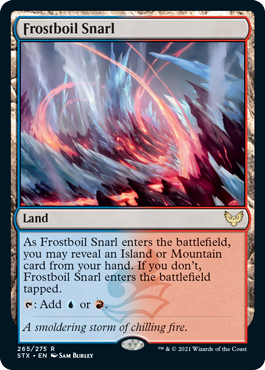 Frostboil Snarl - Strixhaven Spoiler