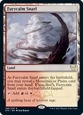 Furycalm Snarl - Strixhaven Spoiler
