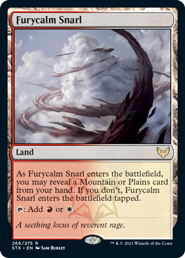 Furycalm Snarl - Strixhaven Spoiler