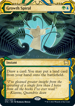 Growth Spiral (Variant) - Strixhaven Spoiler