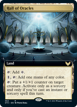 Hall of Oracles (Variant) - Strixhaven Spoiler