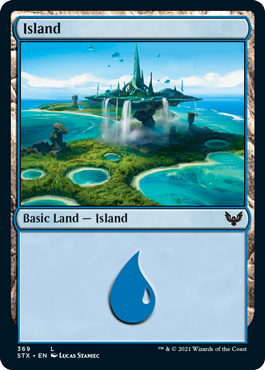 Island 2 - Strixhaven Spoiler