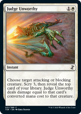 Judge Unworthy - Time Spiral Remastered Spoiler