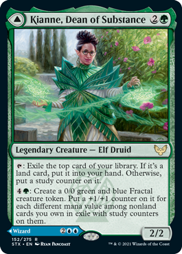 Kianne, Dean of Substance - Strixhaven Spoiler