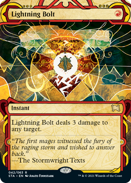 Lightning Bolt (Variant) - Strixhaven Spoiler